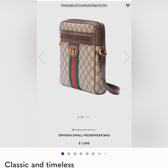 Classic and timeless 
Gucci Ophelia bag including dust bag, tag and original box - Picture 3 of 10